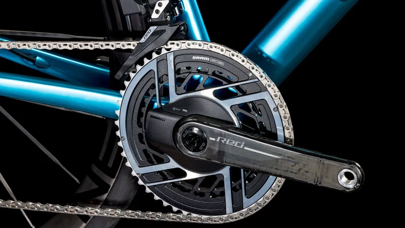 Cube Litening Air C:68X SLX Rennrad Diamant 28" chromeblue´n´carbon