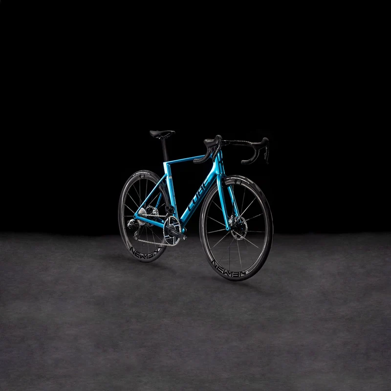 Cube Litening Air C:68X SLX Rennrad Diamant 28" chromeblue´n´carbon