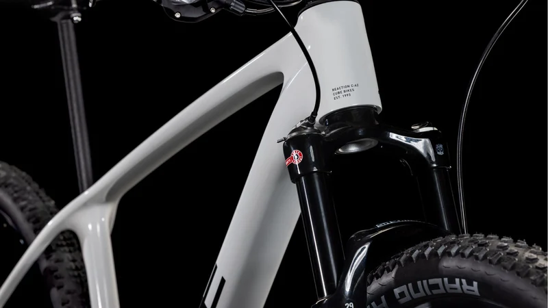 Cube Reaction C:62 One MTB-Hardtail Diamant cotton´n´white