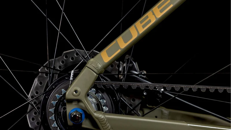 Cube Hyde Pro Cityrad Trapeze 28" dustyolive´n´gold