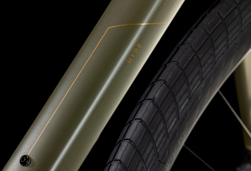 Cube Hyde Pro Cityrad Diamant 28" dustyolive´n´gold