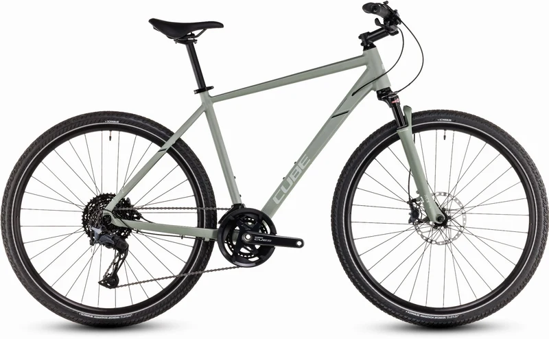 Cube Nature SLX Crossrad Diamant 28" pistachio´n´palemint
