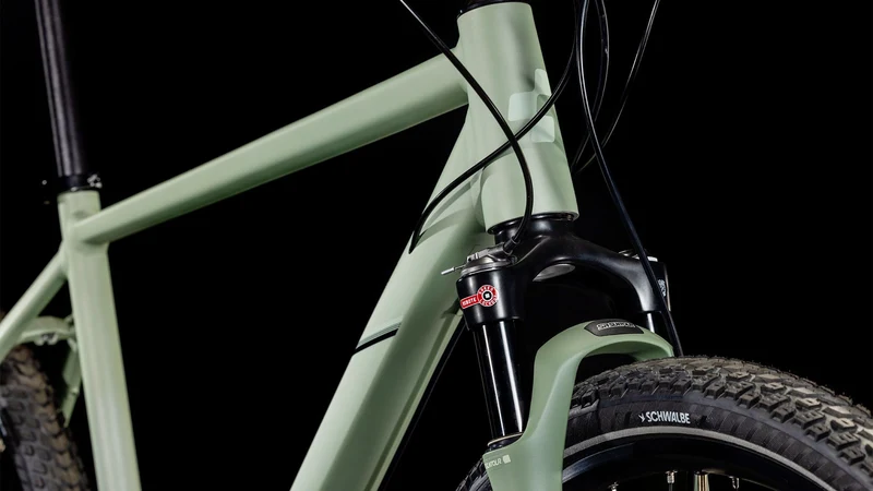 Cube Nature SLX Crossrad Diamant 28" pistachio´n´palemint