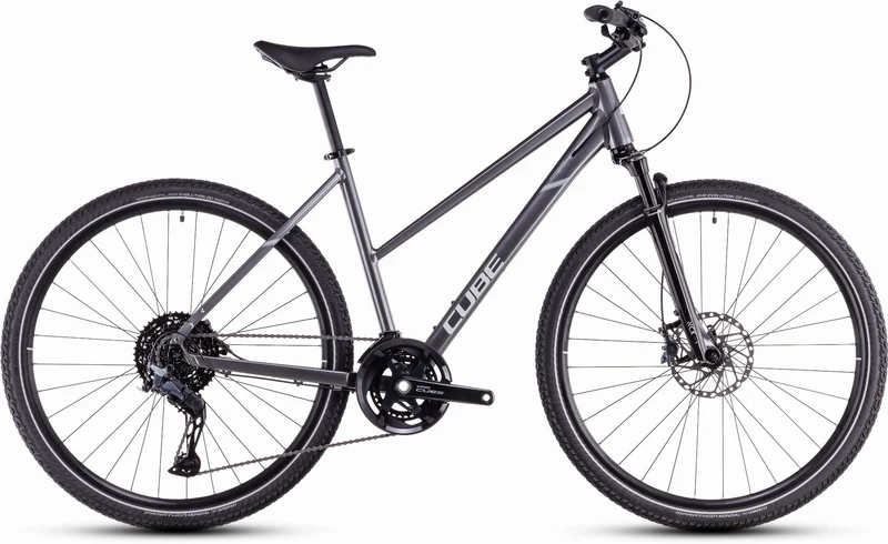 Cube Nature SLX Crossrad Trapeze 28" graphite´n´fossil