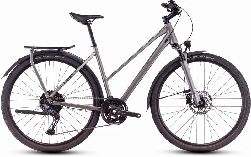 Cube Kathmandu EXC Trekkingrad Trapeze 28" grey´n´black
