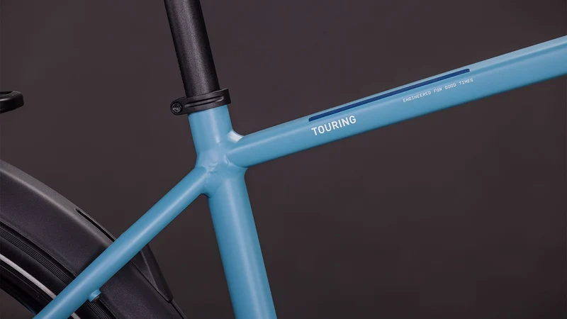 Cube Touring One Trekkingrad Diamant 28" bluebird´n´grey