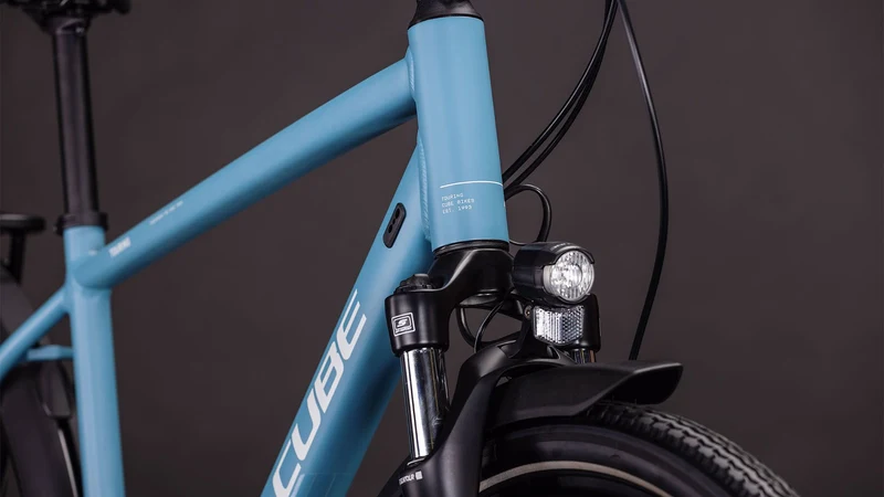 Cube Touring One Trekkingrad Diamant 28" bluebird´n´grey