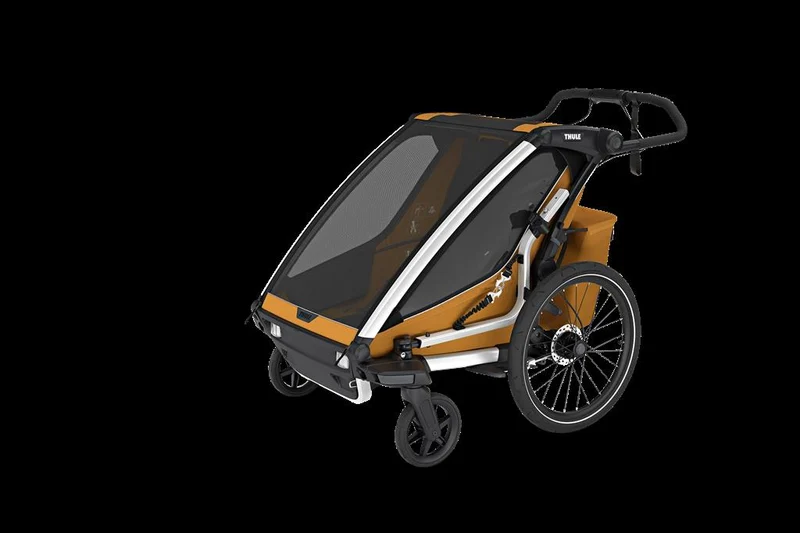 Thule Double, Natural Gold Kinderanhänger Thule Chariot Sport 2