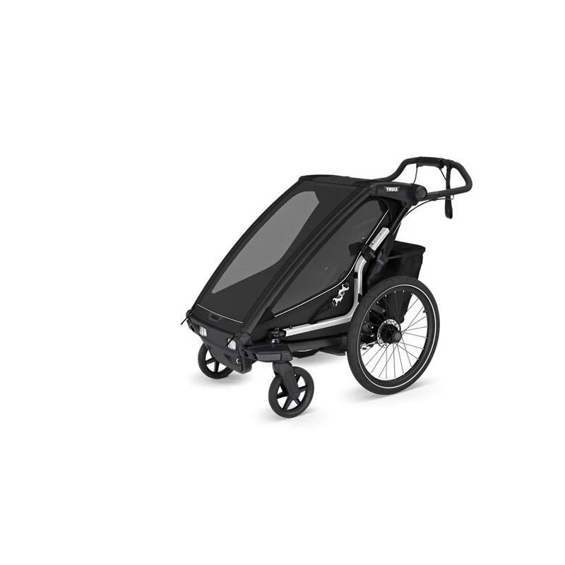 Thule Single, schwarz Kinderanhänger Thule Chariot Sport 2