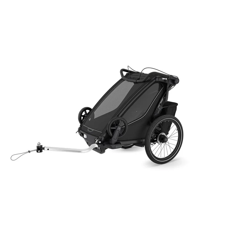 Thule Single, schwarz Kinderanhänger Thule Chariot Sport 2