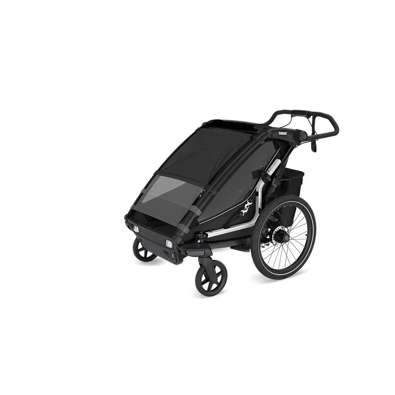 Thule Single, schwarz Kinderanhänger Thule Chariot Sport 2