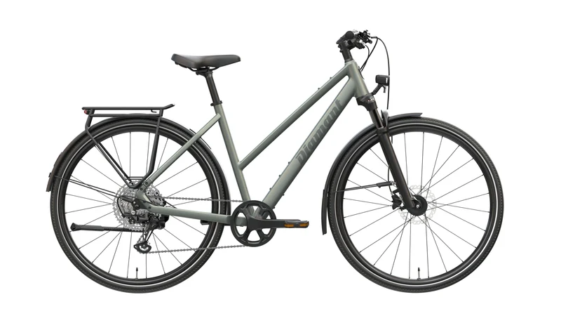 Diamant Mahon Trip Plus MS Cityrad Trapez 28" heugrün
