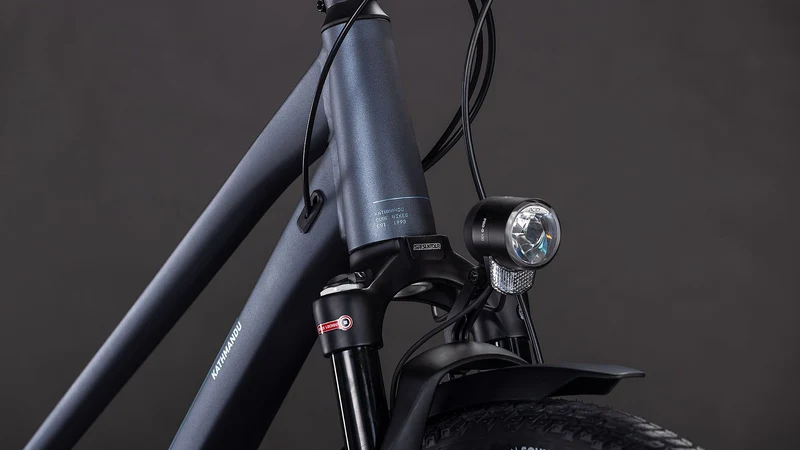 Cube Kathmandu EXC Trekkingrad Trapeze 28" metallicgrey´n´chrome