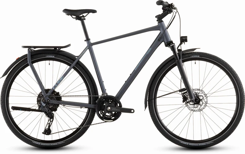 Cube Kathmandu EXC Trekkingrad Diamant 28" metallicgrey´n´chrome