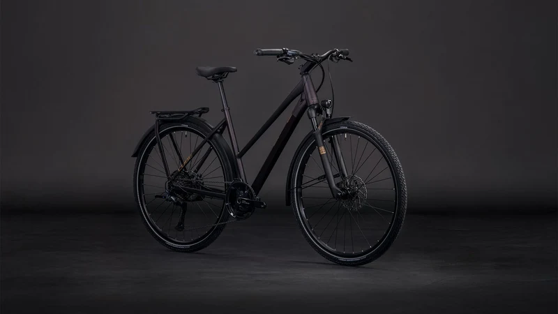 Cube Kathmandu SLX Trekkingrad Trapeze 28" solareclipse´n´gold