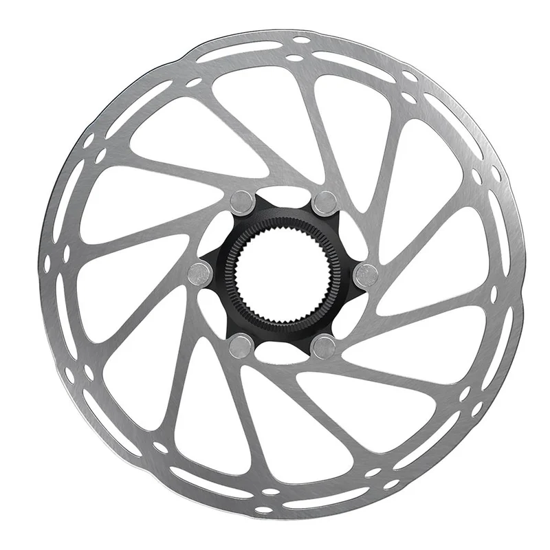 Sram Ø200mm, schwarz, abgerundet, CenterLock Bremsscheibe SRAM Centerline A2
