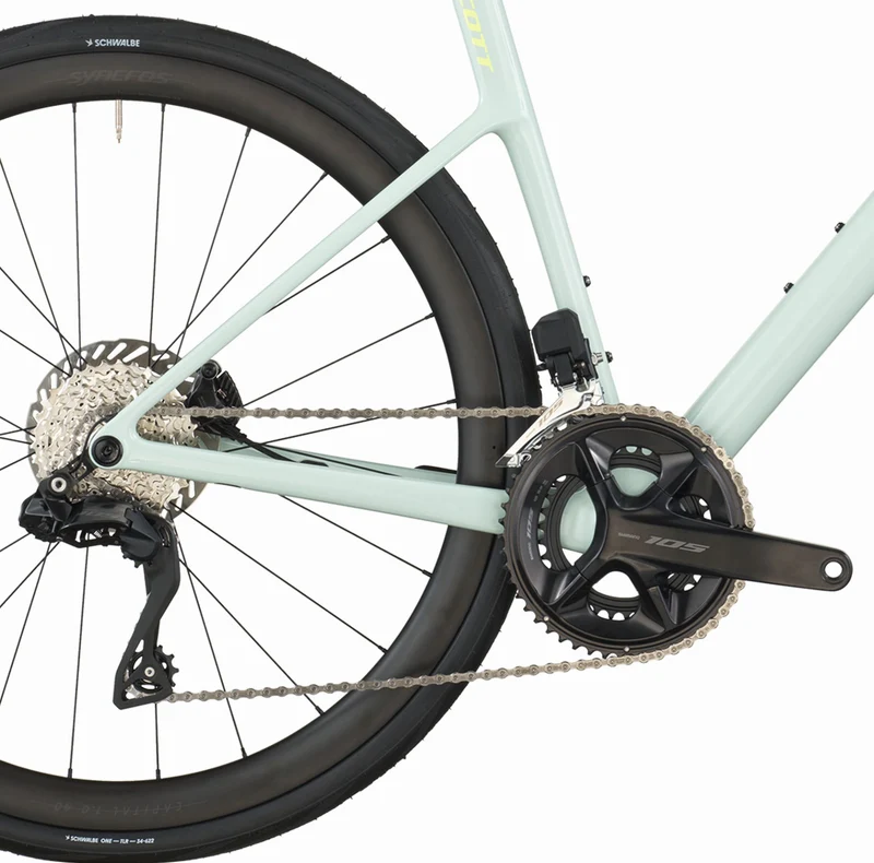 Scott Addict 30 Rennrad Diamant 28" frozen green