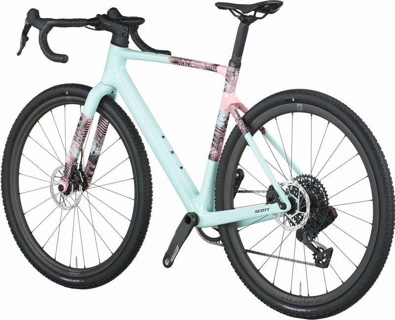 Scott Addict Gravelbike 10 Diamant 28" gelato blue/gelato pink