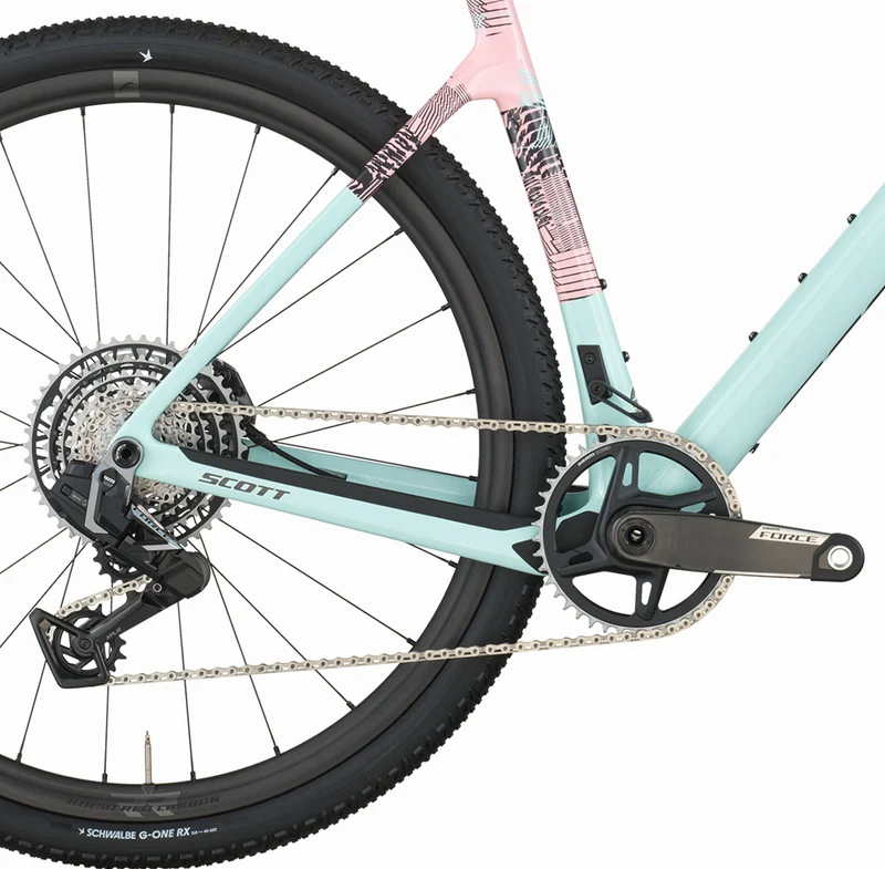 Scott Addict Gravelbike 10 Diamant 28" gelato blue/gelato pink