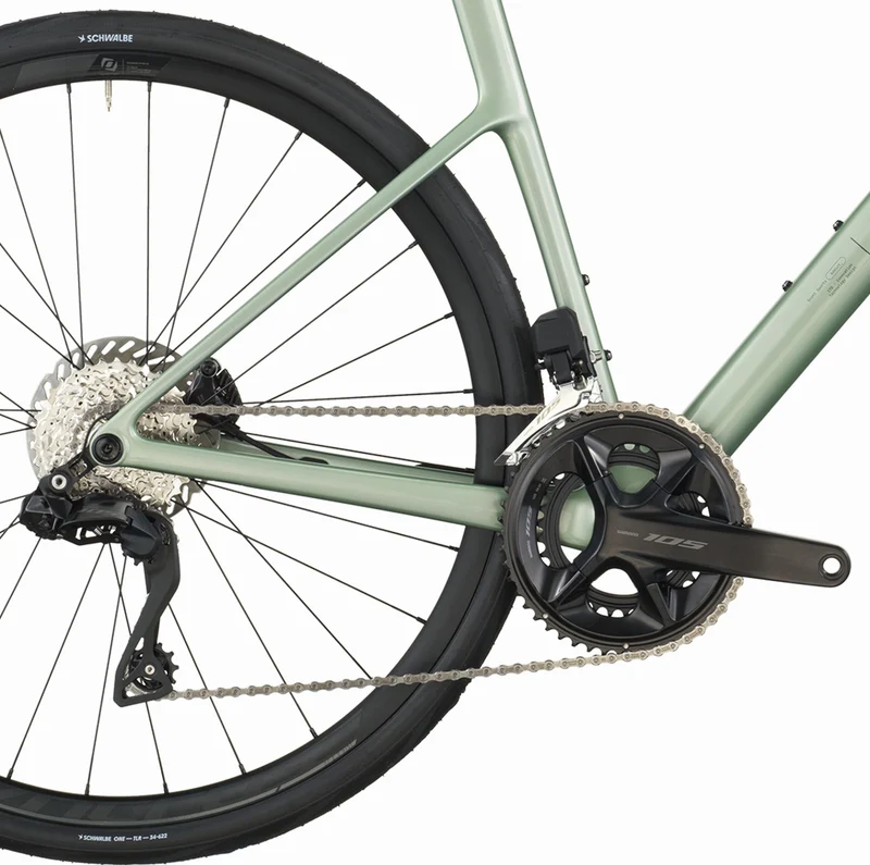 Scott Addict 40 Rennrad Diamant 28" reseda green