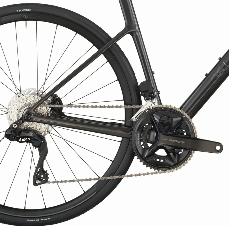 Scott Addict 40 Rennrad Diamant 28" carbon black