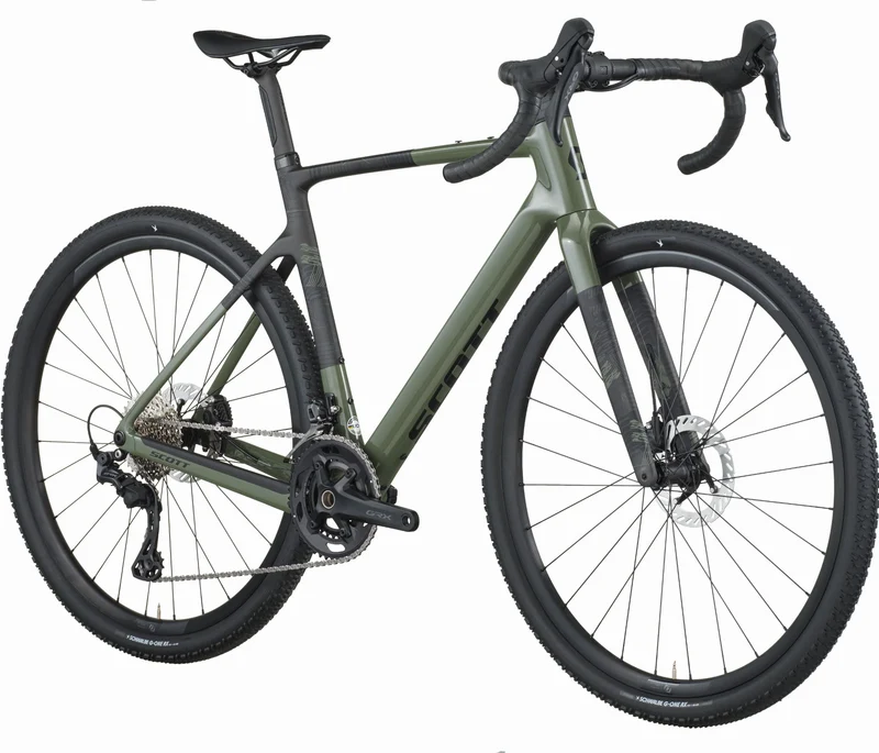 Scott Addict Gravelbike 40 Diamant 28" wenge green