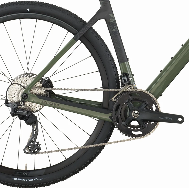 Scott Addict Gravelbike 40 Diamant 28" wenge green