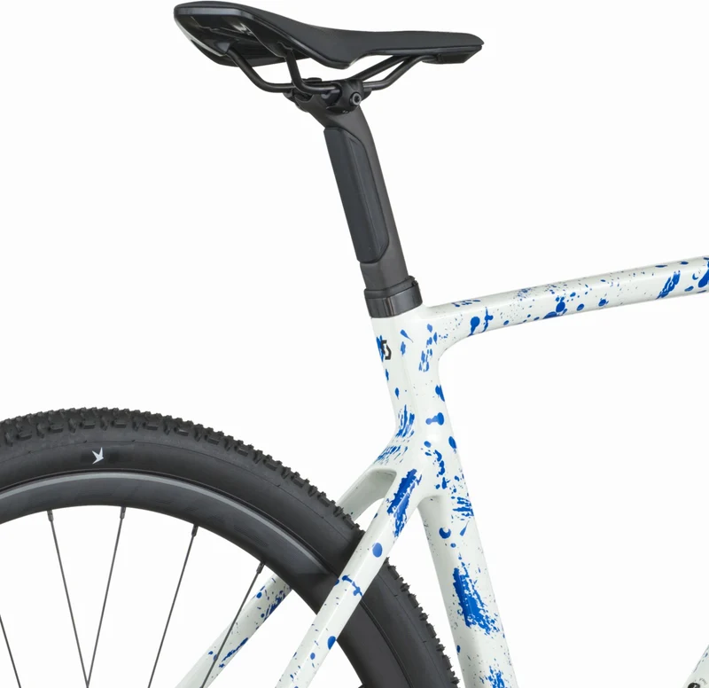 Scott Addict Gravelbike 30 Diamant 28" white/splatter blue