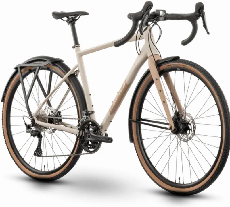 Raymon Territ Pro Street Gravelbike Diamant 28" sand brown