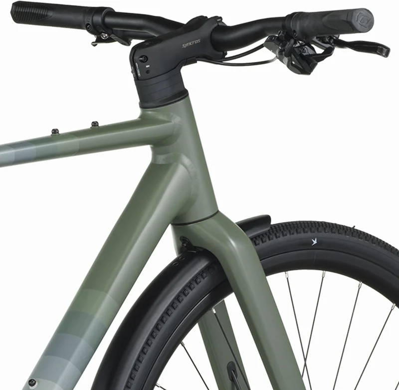 Scott Metrix 30 EQ Fitnessbike Diamant 28" alloy silver/wenge green