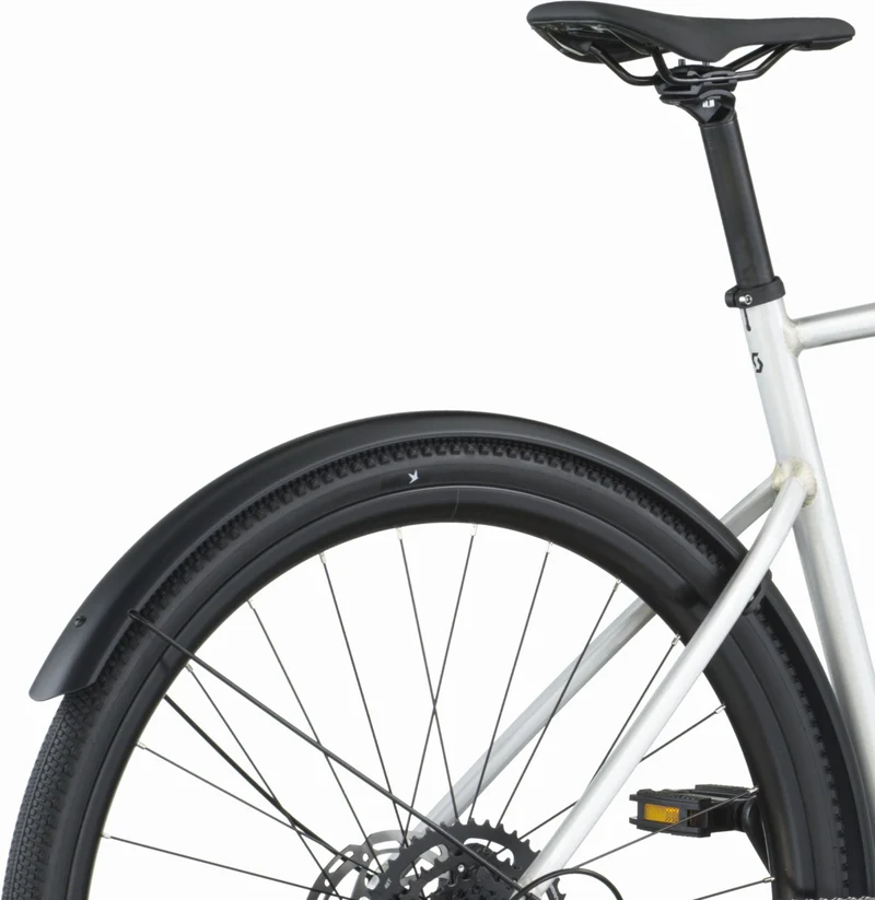Scott Metrix 30 EQ Fitnessbike Diamant 28" alloy silver/wenge green