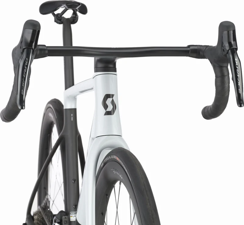 Scott Addict RC Pro Rennrad Diamant 28" cumulus white/carbon black