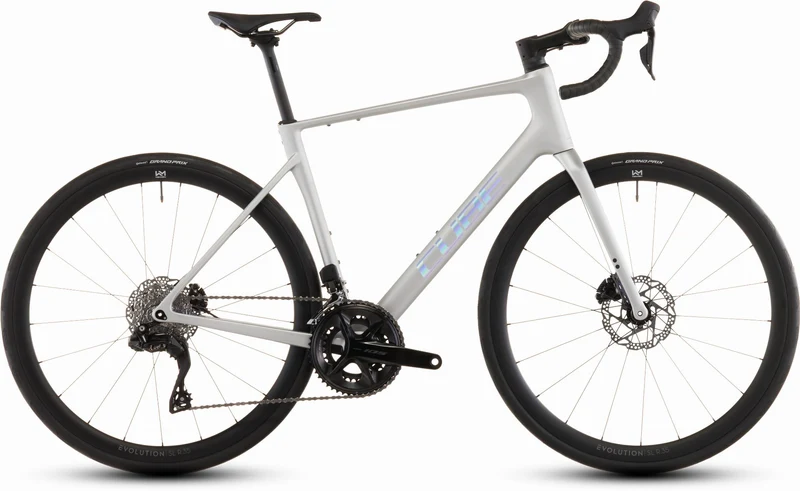 Cube Attain C:62 SLX Rennrad Diamant 28" sleekgrey´n´prism