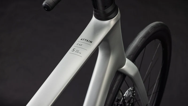 Cube Attain C:62 SLX Rennrad Diamant 28" sleekgrey´n´prism