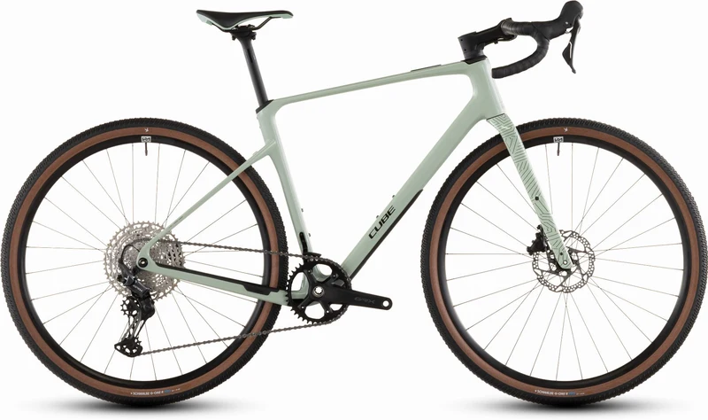 Cube Nuroad C:62 ONE Gravelbike Diamant 28" aloegreen´n´black