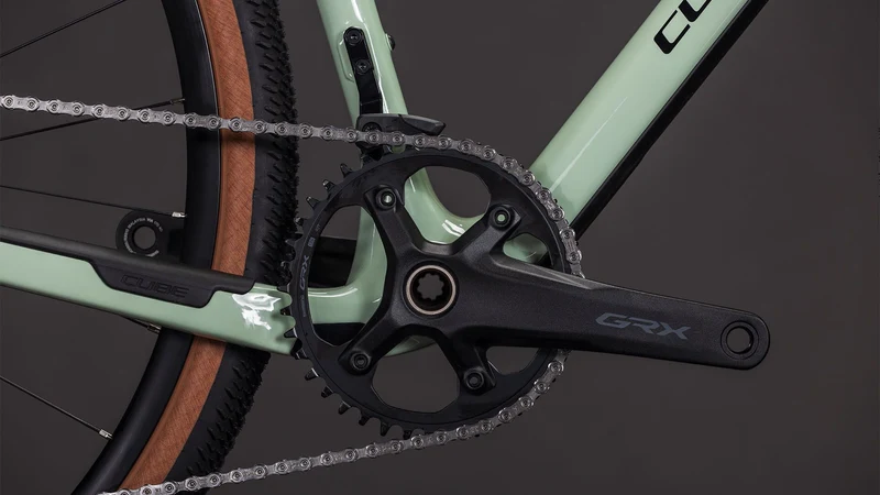 Cube Nuroad C:62 ONE Gravelbike Diamant 28" aloegreen´n´black