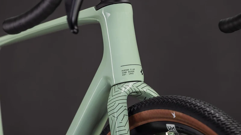 Cube Nuroad C:62 ONE Gravelbike Diamant 28" aloegreen´n´black
