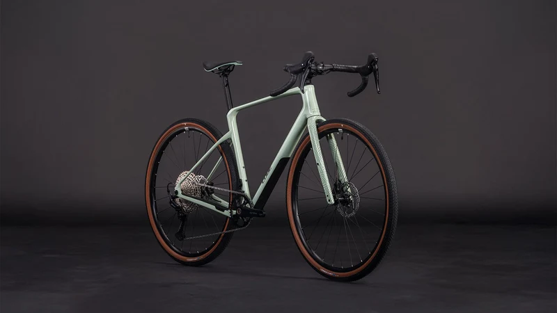 Cube Nuroad C:62 ONE Gravelbike Diamant 28" aloegreen´n´black