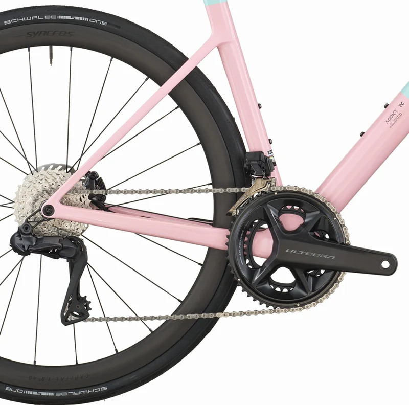 Scott Addict RC 10 Rennrad Diamant 28" gelato blue/gelato pink