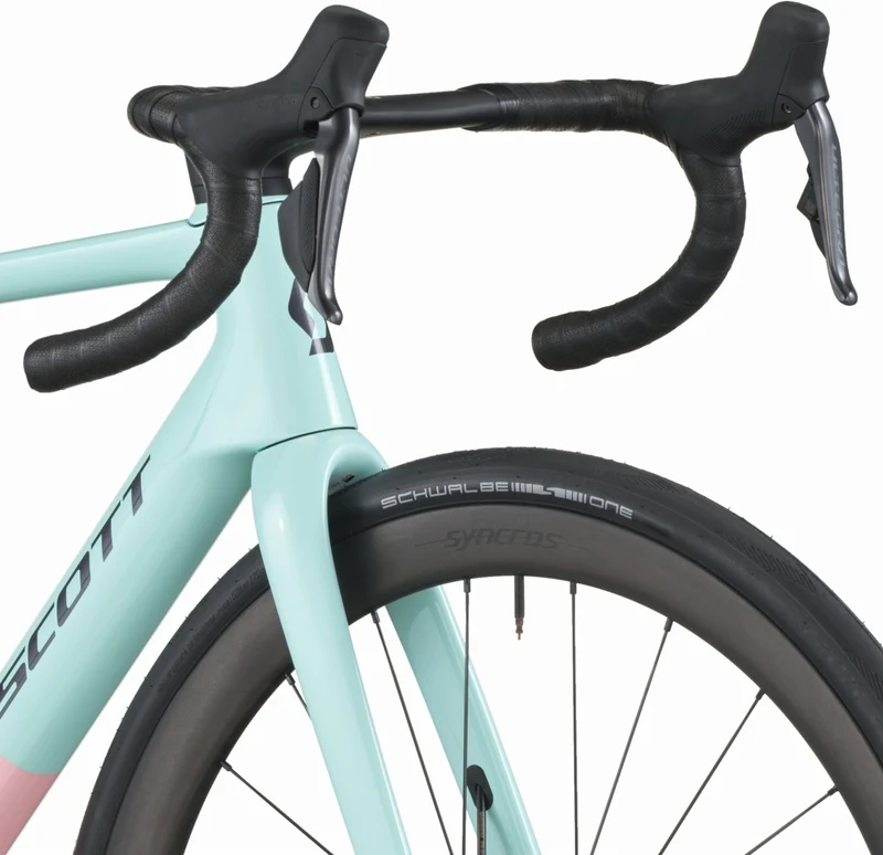 Scott Addict RC 10 Rennrad Diamant 28" gelato blue/gelato pink