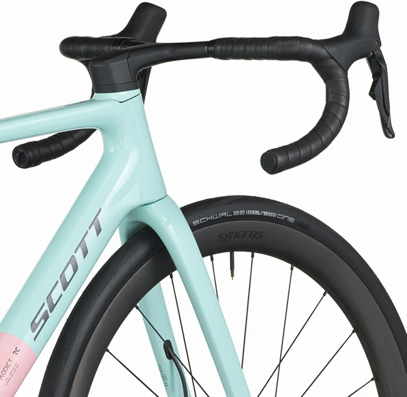 Scott Addict RC 10 Rennrad Diamant 28" gelato blue/gelato pink