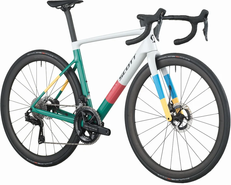 Scott Addict RC Pro Rennrad Diamant 28" beluga grey/seashore green
