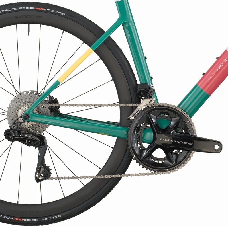 Scott Addict RC Pro Rennrad Diamant 28" beluga grey/seashore green