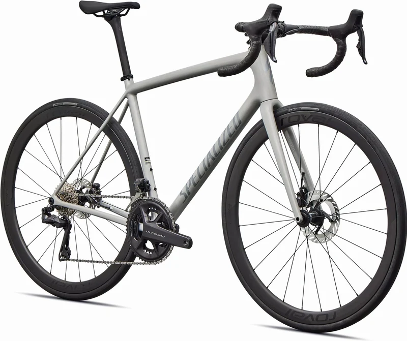 Specialized Aethos 2 Expert DI2 Rennrad Diamant 28" Gloss Dolomite Metallic / Blue Pearl Over Shadow Silver