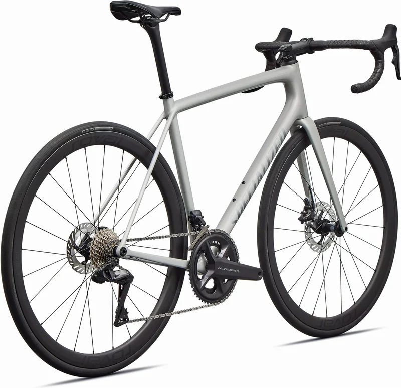 Specialized Aethos 2 Expert DI2 Rennrad Diamant 28" Gloss Dolomite Metallic / Blue Pearl Over Shadow Silver