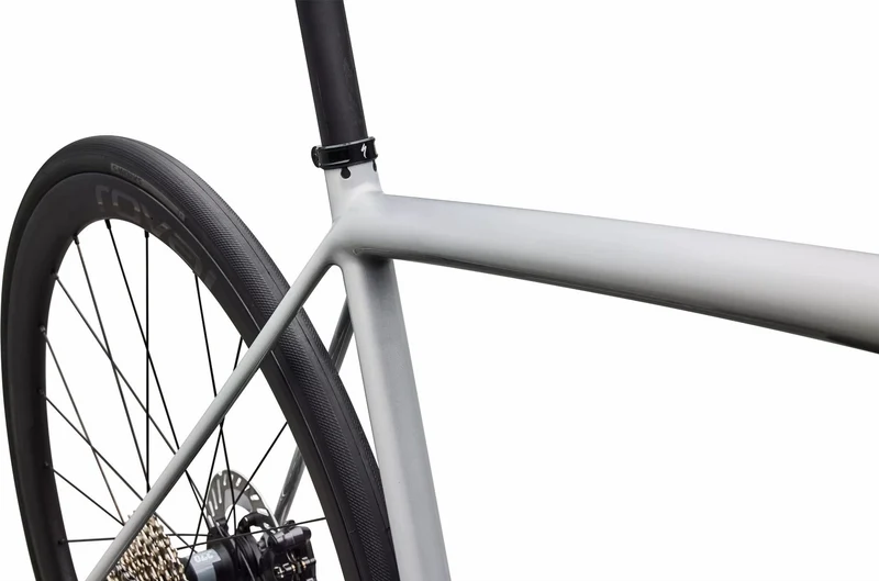 Specialized Aethos 2 Expert DI2 Rennrad Diamant 28" Gloss Dolomite Metallic / Blue Pearl Over Shadow Silver
