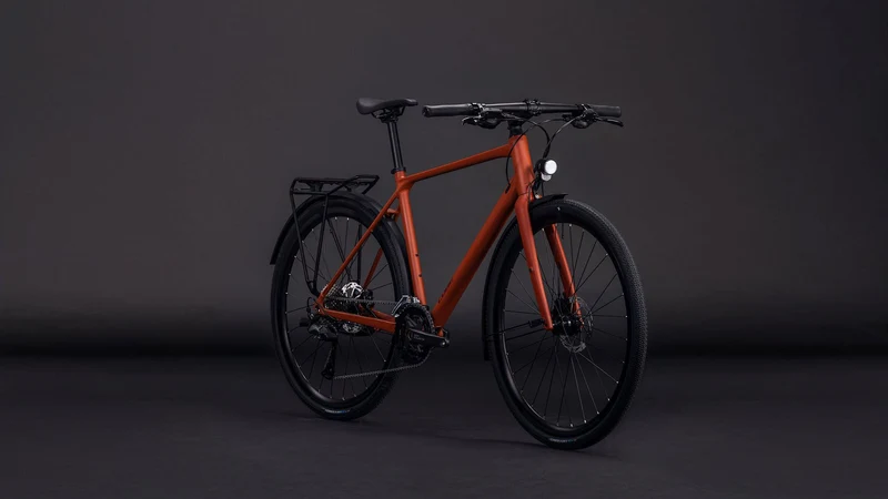 Cube Nulane Race FE Fitnessbike Diamant 28" amber´n´black