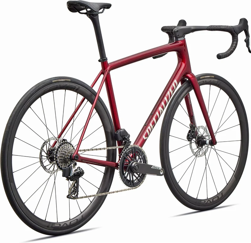 Specialized Aethos 2 Pro AXS Rennrad Diamant 28" Gloss Red Sky/Chrome