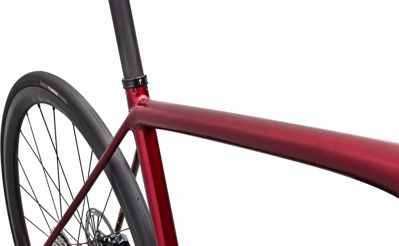 Specialized Aethos 2 Pro AXS Rennrad Diamant 28" Gloss Red Sky/Chrome