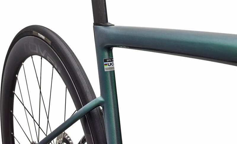 Specialized S-Works Tarmac SL8 DI2 Rennrad Diamant 28" Gloss Premium Fjord Metallic/White Metallic Silver